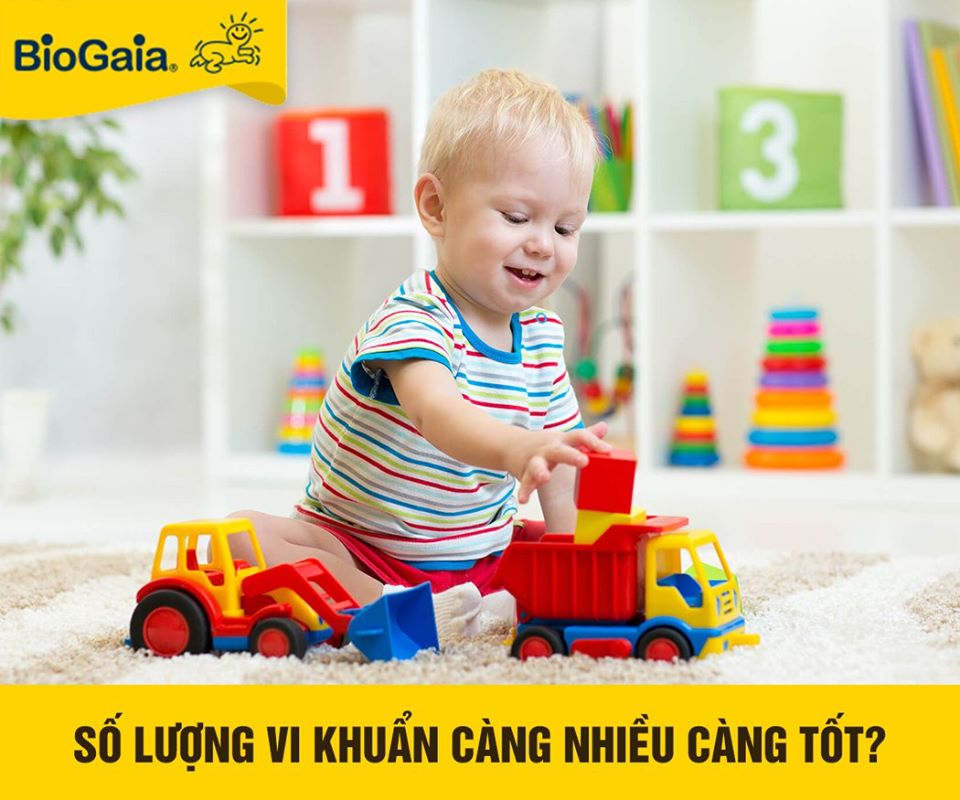 Số lượng vi khuẩn càng nhiều càng tốt
