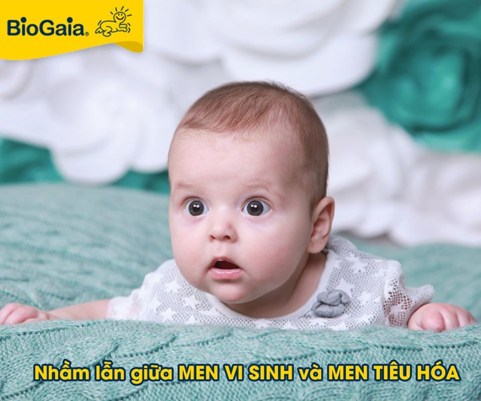 Nhầm lẫn giữa men vi sinh và men tiêu hóa
