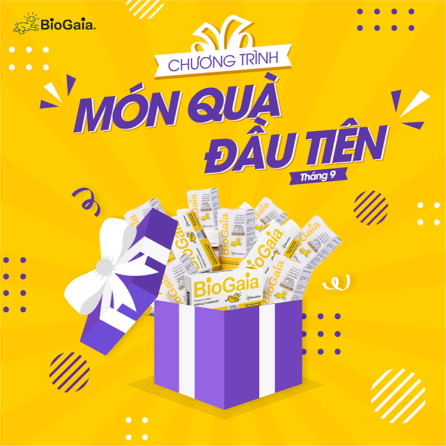 Món quà đầu tiên tháng 9